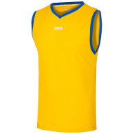 Майка баскетбольная JBT-1020-TEE-047, желтый/синий