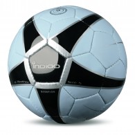 Мяч футбольный №5 INDIGO SCORPION тренировочный (PU, PVC 1.1 мм) D04 Сине-черный