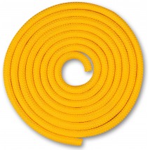 Скакалка для художественной гимнастики Утяжеленная 180 г INDIGO SM-123 3 м Желтый