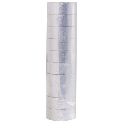 Скотч-лента для художественной гимнастики AGS-301 20 мм*15 м, серебряный