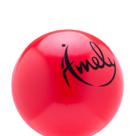 Мяч для художественной гимнастики AGB-201 15 см, красный