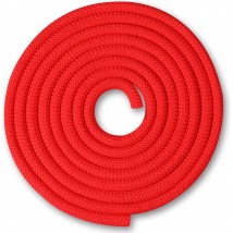 Скакалка для художественной гимнастики Утяжеленная 180 г INDIGO SM-123 3 м Красный
