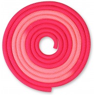 Скакалка для художественной гимнастики утяжеленная двухцветная INDIGO 165 г IN257 3 м Фуксия-розовый