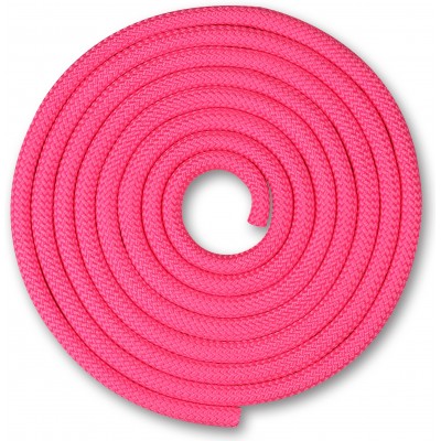 Скакалка для художественной гимнастики Утяжеленная 150 г INDIGO SM-121 2,5 м Розовый