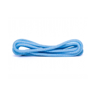 Скакалка для художественной гимнастики RGJ-403, 3м, голубой/серебряный, с люрексом