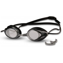 Очки для плавания INDIGO сменная переносица 1001 G Черный