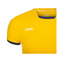 Футболка волейбольная JVT-1030-049 желтый/темно-синий, детская